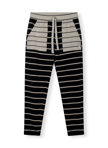 10Days Straight Jogger Mix Stripes Black