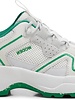 Woden Sif Reflective White/Basil