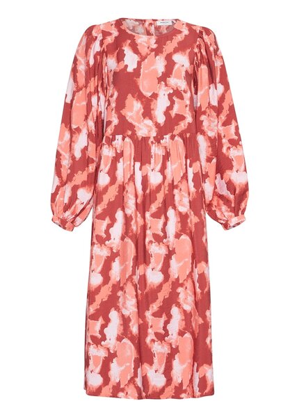 Moss Copenhagen Magnella Ladonna Dress AOP Rose Marble