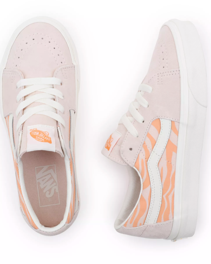 Woman Low Tonal Stripes Peach Dust