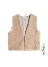 Alwero  Exclusive Bodywarmer Vest Long Adult Beige