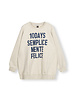 10Days Oversized Statement Sweater Soft White Melee