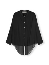 10Days Cropped Knot Blouse Black