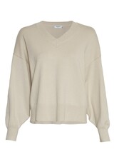 Moss Copenhagen Hanalise Rachelle V Neck Pullover Pelican