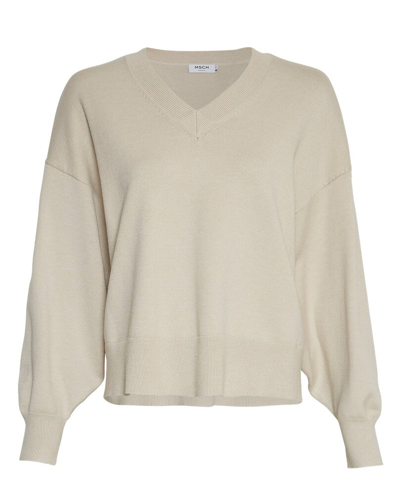 Moss Copenhagen Hanalise Rachelle V Neck Pullover Pelican