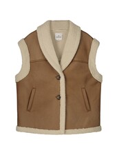 Summum Woman Gilet Lammy Wood