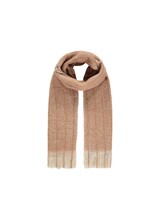 Summum Woman Herringbone Scarf Old Peach