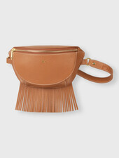 10Days Bumbag Fringe Saddle Brown