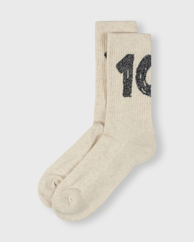 10Days Socks 10 Soft White Melee