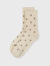 10Days Socks Medal Soft White Melee