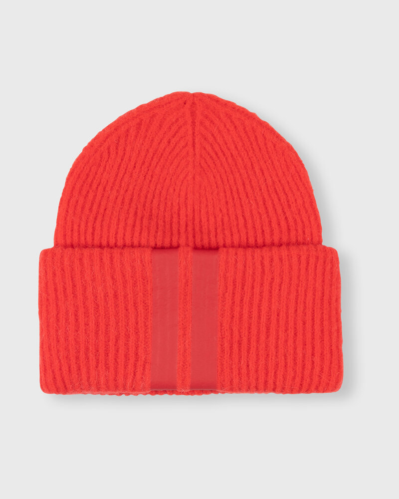 10Days Soft Knit Beanie Coral Red