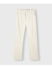 10Days Leather Look Cropped Jogger LONG Light Safari