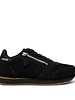 Woden Ydun Suede Zipper Sneaker Black