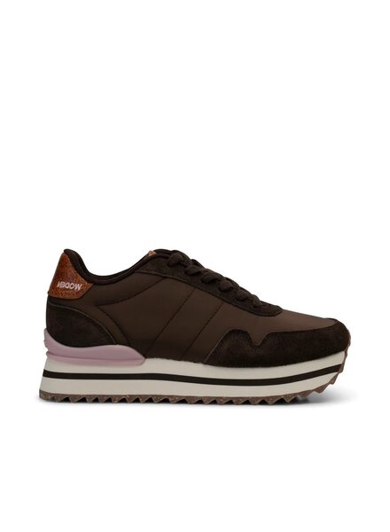 Woden Nora III Plateau Sneaker Chocolat