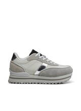 Woden Nellie II Plateau Sneaker Sea Fog Grey