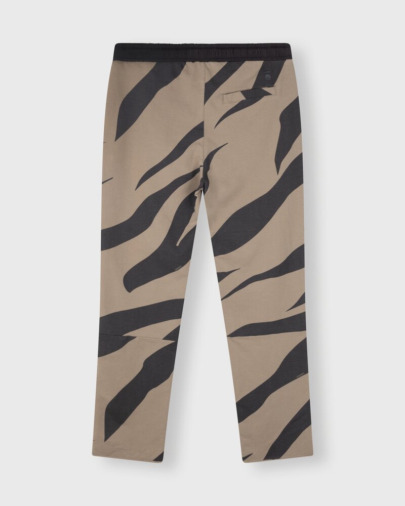 10Days Cropped Jogger Zebra Warm Taupe