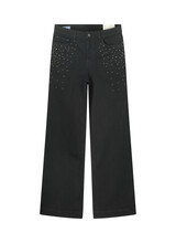 Summum Woman Alya Wide Leg Jeans Black Denim