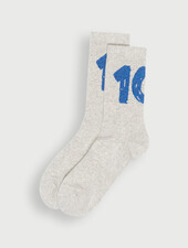 10Days Socks 10 Light Grey Melee