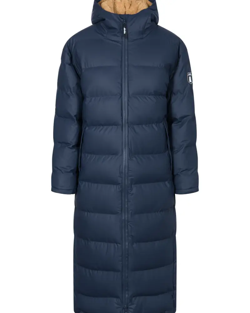 Derbe Hamburg Interholm Long Coat Blue