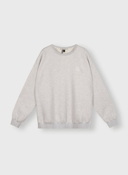 10Days Statement Sweater White Grey