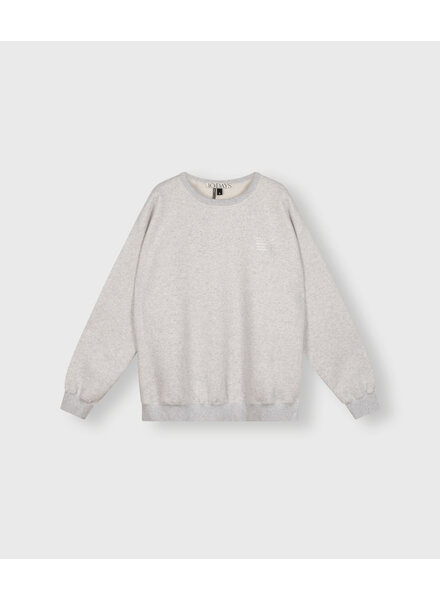 10Days Statement Sweater White Grey
