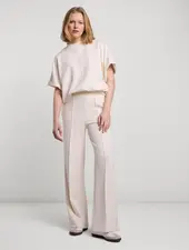 Summum Woman Sweat Pants Soft Scuba Ivory