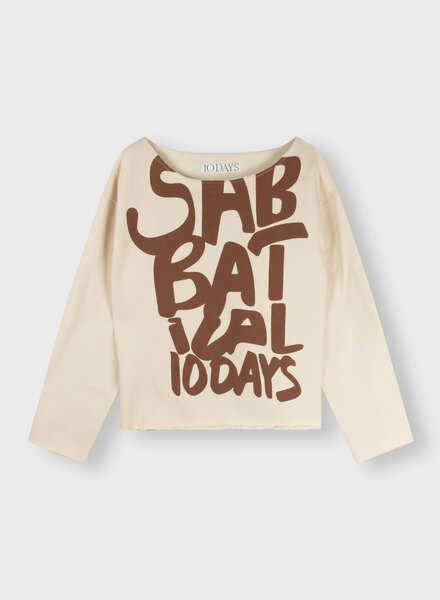 10Days Boatneck Sweater Sabbatical Oat