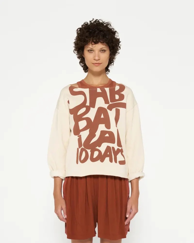 10Days Boatneck Sweater Sabbatical Oat