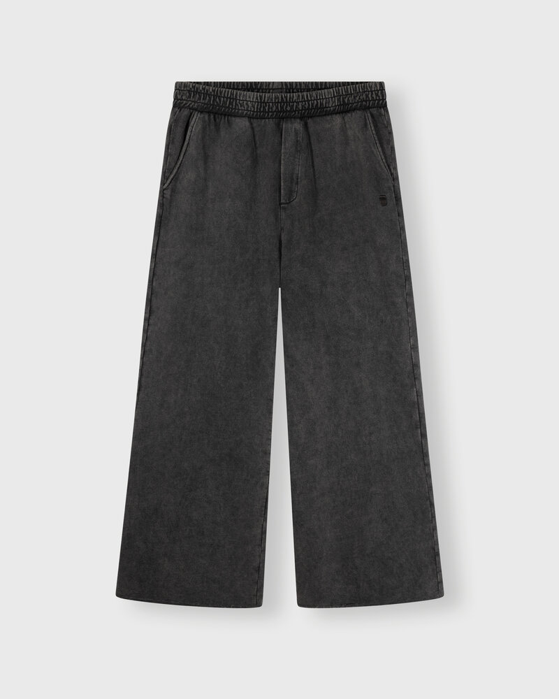 10Days Washed Wide Leg Jogger Ash Grey