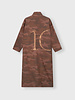 10Days Camo Long Coat Saddle Brown