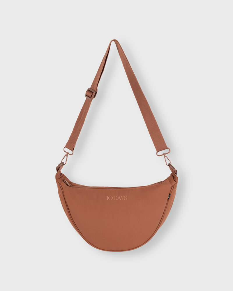 10Days Moon Bag Saddle Brown