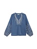 Maison Hotel Sandrine Blouse French Blue