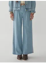 Maison Hotel Indira Pants Western Blue