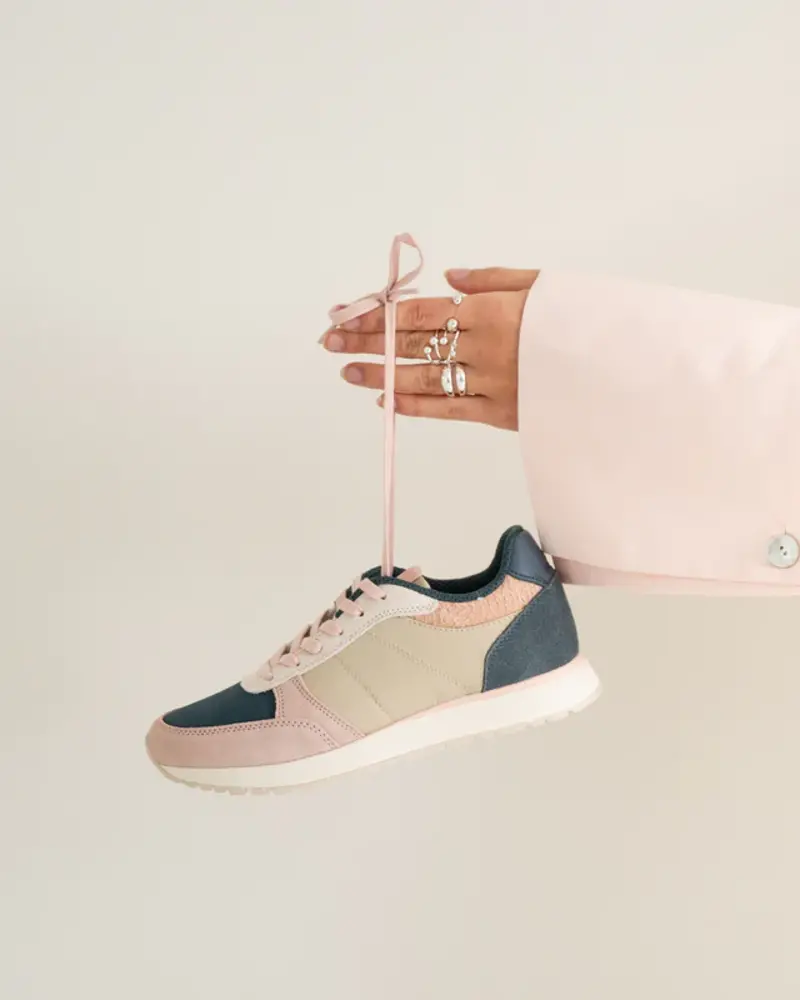 Woden Ronja Sneaker Ivory Multi