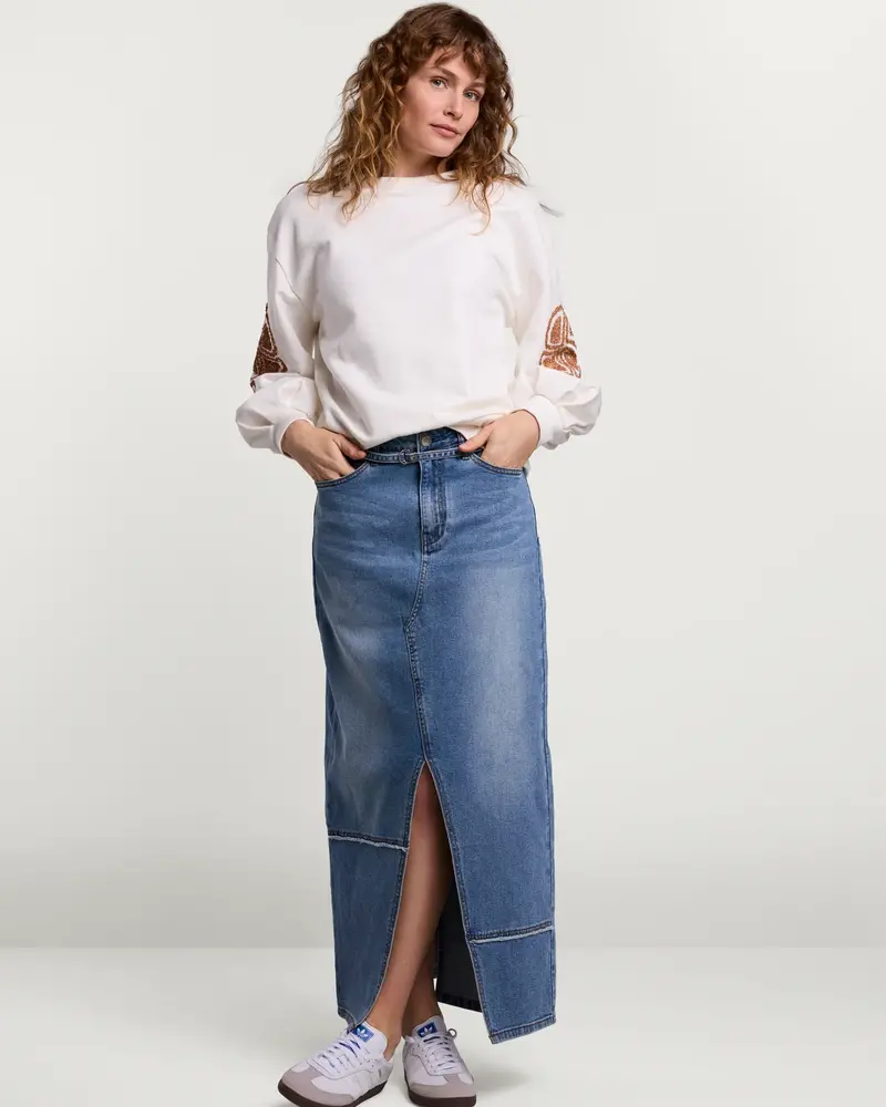 Summum Woman Denim Skirt Japan Denim