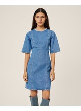 Moss Copenhagen Mairi Ada Jeans Dress Mid Blue