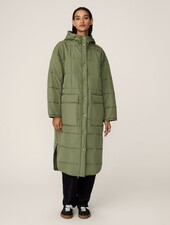 Moss Copenhagen Petulla Deya Long Jacket Four Leaf Clove