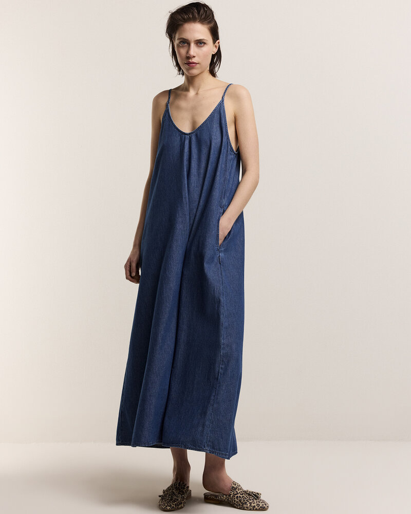 Summum Woman Denim Slipdress Mia Marine Denim