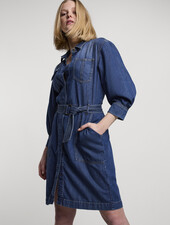 Summum Woman Denim Dress Light Weight Cotton