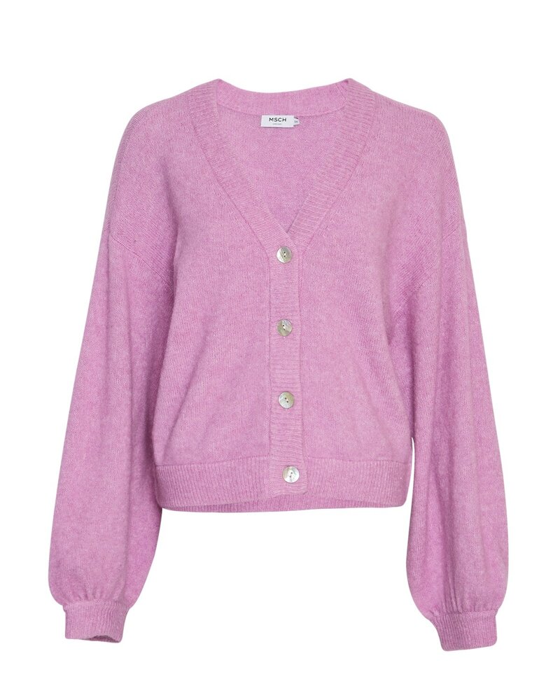 Moss Copenhagen Petrinelle Hope Cardigan Violet