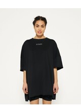 10Days Oversized Tee Dress Black