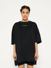 10Days Oversized Tee Dress Black