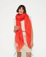 10Days Scarf Muslin Poppy Red