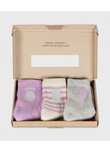 10Days Short Socks 3-Pack Violet