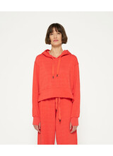 10Days Cropped Hoodie Poppy Red