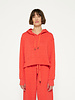 10Days Cropped Hoodie Poppy Red