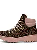 Woden Iris Tracker Leather Ballerina/Leopard