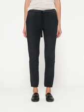 10Days The Cropped Jogger Black