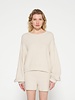 10Days Boucle Knit Sweater Light Natural