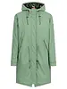 Derbe Hamburg Travel Cozy Rain Coat Hedge Green/Leo